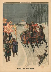 Jul i Polen, illustration fra 